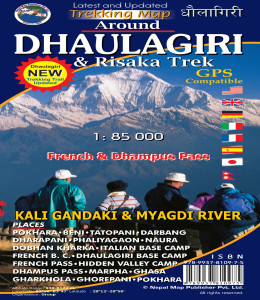 Around Dhaulagiri Trekking Map Back Cover