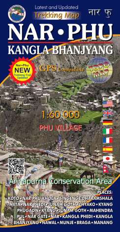 Nar Phu 60K Trekking Map