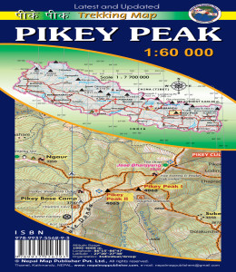 Pikey Peak Map Back Cover